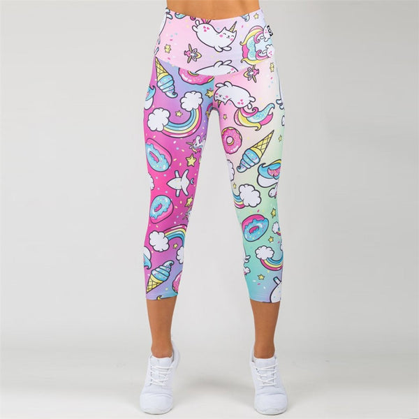 Unicorn Capri Leggings